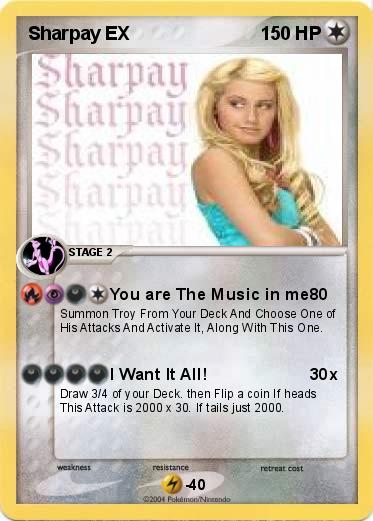 Pokemon Sharpay EX