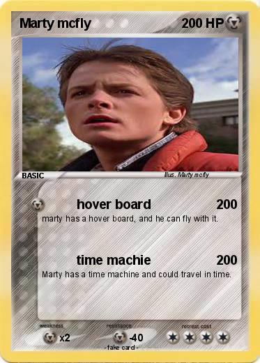 Pokemon Marty mcfly