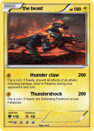 Pokemon the beast
