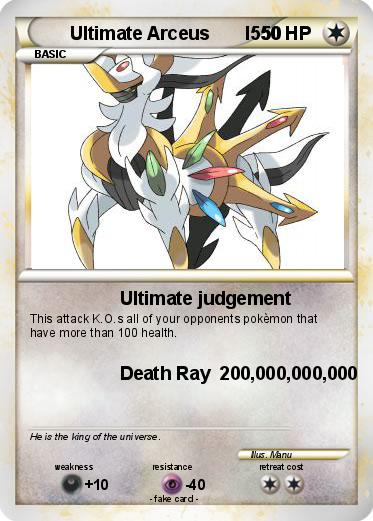 Pokemon Ultimate Arceus       l550