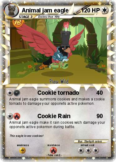 Pokemon Animal jam eagle