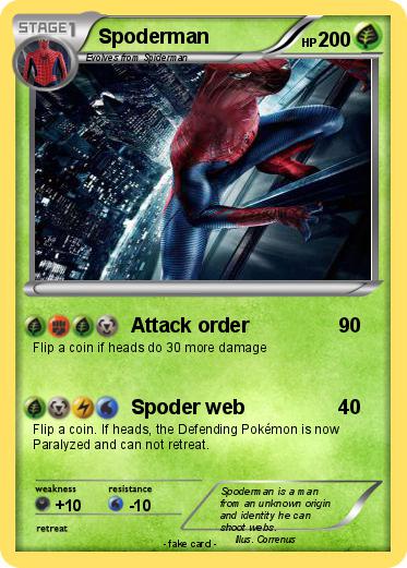 Pokemon Spoderman
