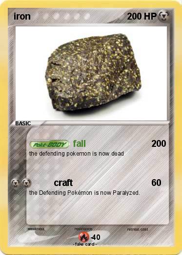 Pokemon iron