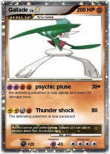 Pokemon Gallade