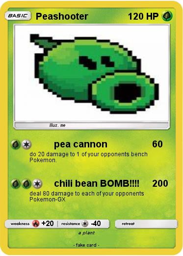 Pokemon Peashooter