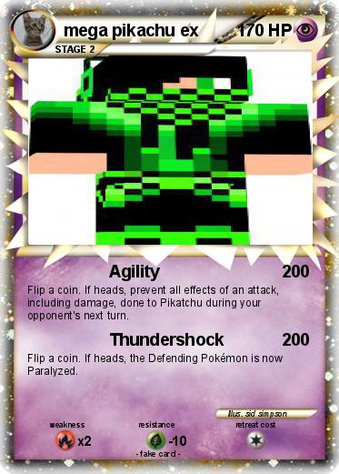 Pokemon mega pikachu ex