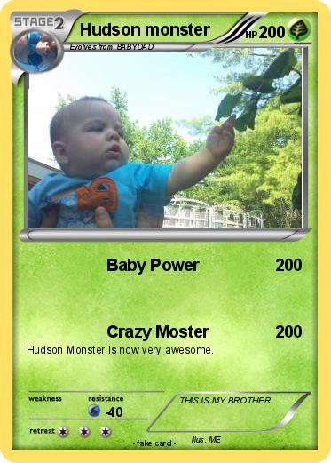Pokemon Hudson monster