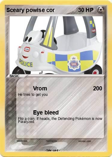 Pokemon Sceary powise cor