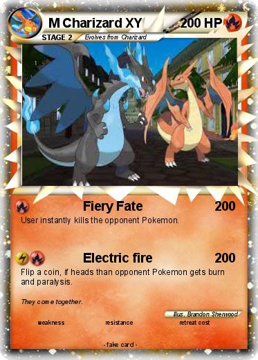 Pokemon M Charizard XY