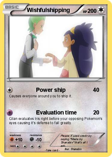 Pokemon Wishfulshipping