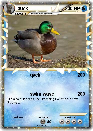 Pokemon duck