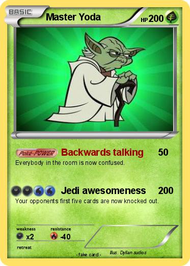 Pokemon Master Yoda