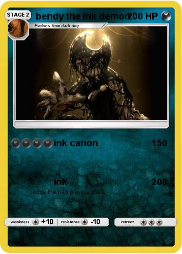 Pokemon bendy the ink demon