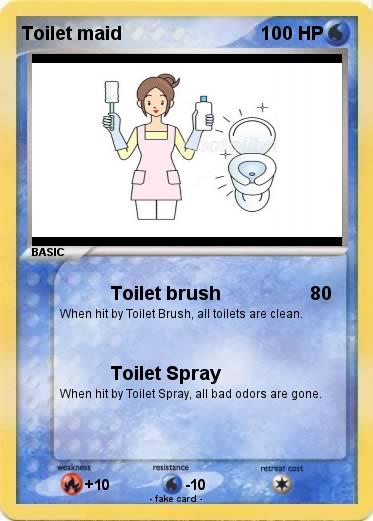 Pokemon Toilet maid