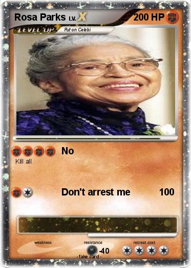 Pokemon Rosa Parks