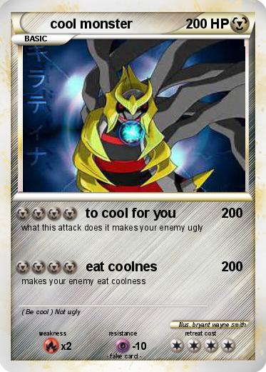 Pokemon cool monster