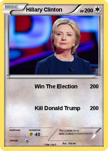 Pokemon Hillary Clinton