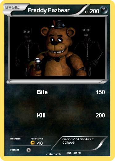 Pokemon Freddy Fazbear