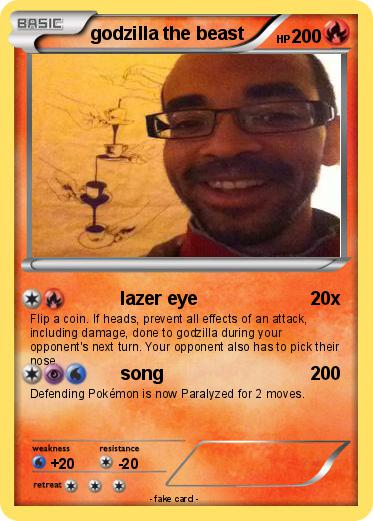 Pokemon godzilla the beast