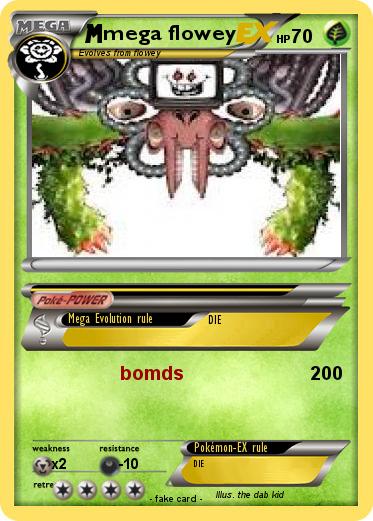 Pokemon mega flowey
