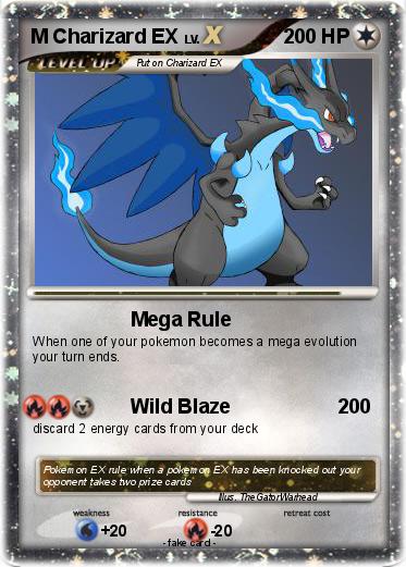 Pokemon M Charizard EX