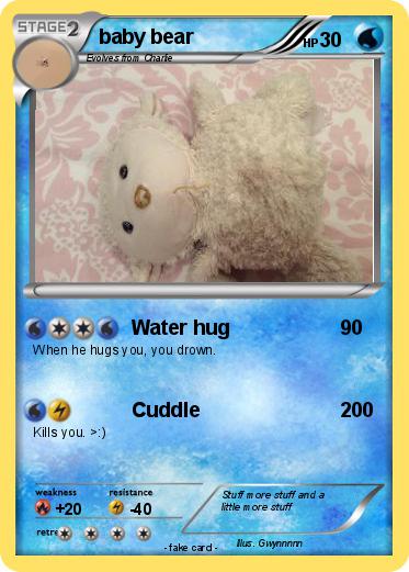 Pokemon baby bear