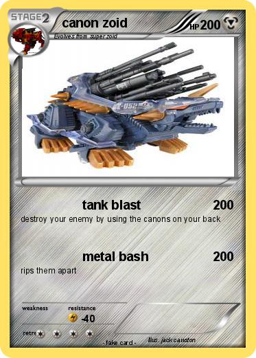 Pokemon canon zoid