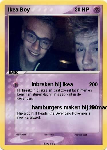 Pokemon Ikea Boy