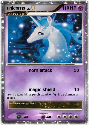 Pokemon unicorns