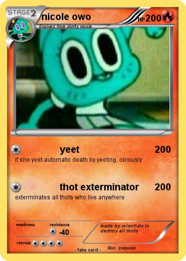 Pokemon nicole owo