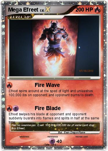 Pokemon Mega Efreet