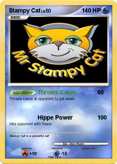 Pokemon Stampy Cat