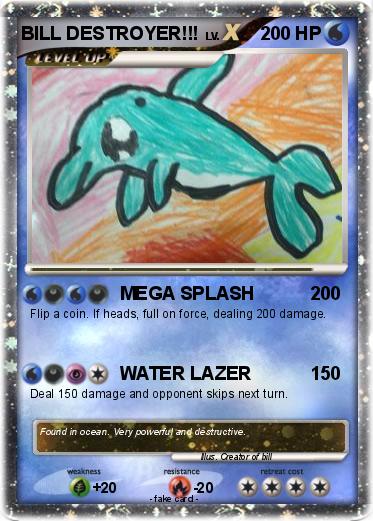Pokemon BILL DESTROYER!!!