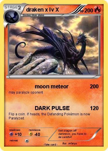 Pokemon draken x lv X
