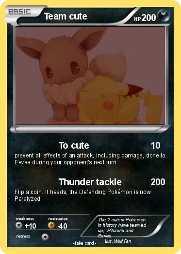 Pokemon Team cute