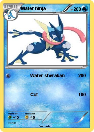 Pokemon Water ninja