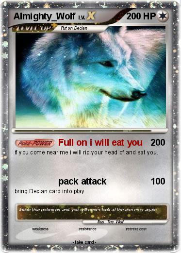 Pokemon Almighty_Wolf