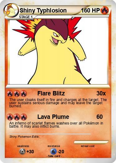 Pokemon Shiny Typhlosion