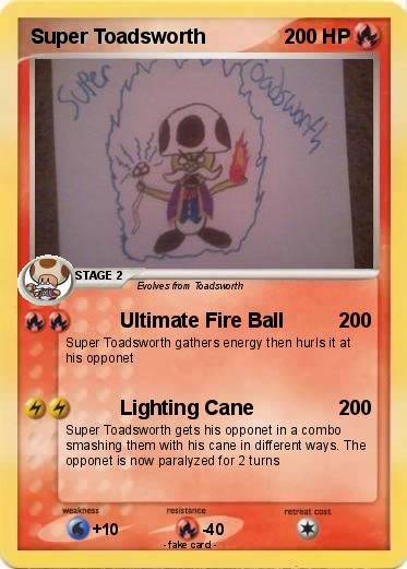 Pokemon Super Toadsworth