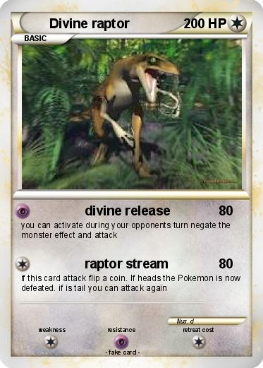 Pokemon Divine raptor