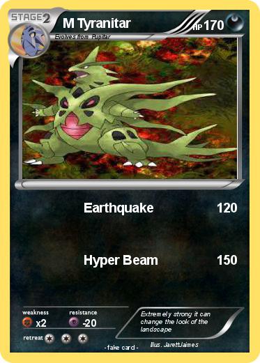 Pokemon M Tyranitar