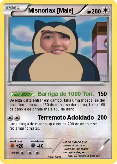 Pokemon Misnorlax [Male]