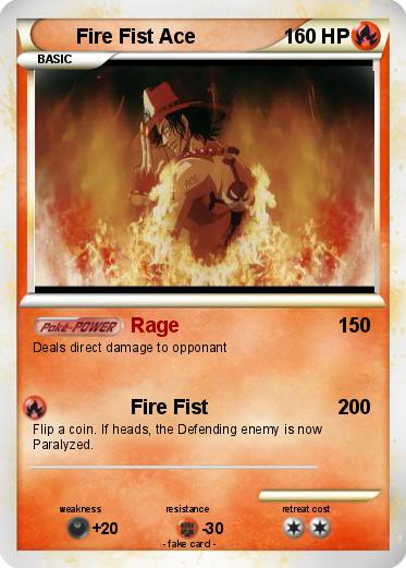 Pokemon Fire Fist Ace