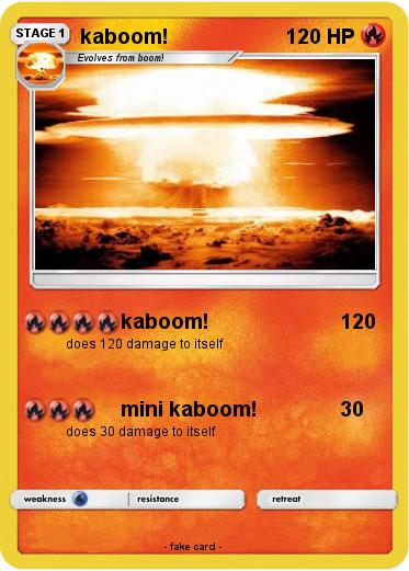 Pokemon kaboom!