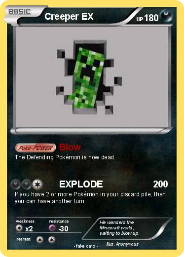 Pokemon Creeper EX Pokemon Creeper EX