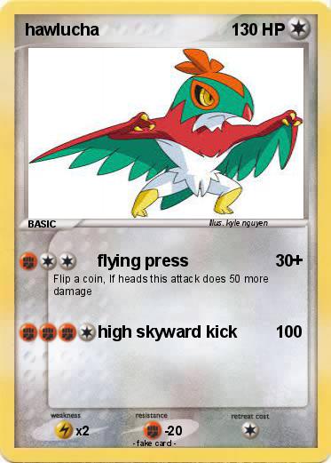 Pokemon hawlucha