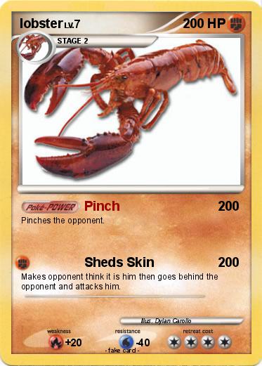 Pokemon lobster