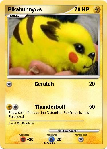 Pokemon Pikabunny