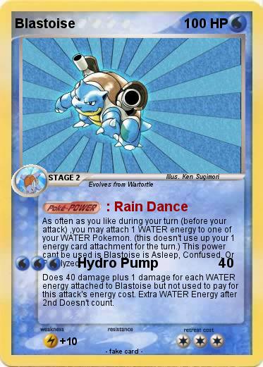 Pokemon Blastoise