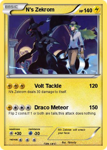 Pokemon N's Zekrom